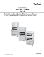 Preview for 1 page of Garland M60XR Installation, Operation And Maintenance Manual
