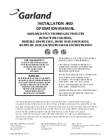 Garland SH/IN 5000 Installation And Operation Manual preview