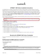 Garmin 3000 Series Installation Instructions Manual preview