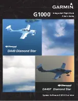 Garmin Diamond DA40 Pilot'S Manual preview