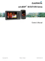 Garmin echomap 40 series Owner'S Manual preview