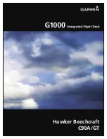 Garmin G1000:Beechcraft Baron 58/G58 User Manual preview
