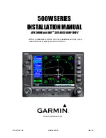 Garmin GNS 530W Installation Manual preview