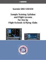 Garmin Gpsmap 430 - marine gps receiver Pilot'S Manual preview