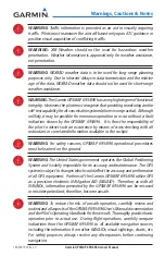 Preview for 7 page of Garmin GPSMAP 695 Owner'S Manual