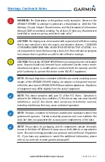 Preview for 8 page of Garmin GPSMAP 695 Owner'S Manual