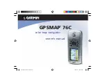 Предварительный просмотр 1 страницы Garmin GPSMAP 76C Owner'S Manual