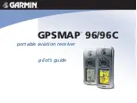 Garmin GPSMAP 96 - Hiking Pilot'S Manual preview
