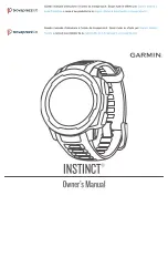 Garmin Instinct  2 Solar Owner'S Manual preview