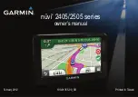 Preview for 1 page of Garmin nuvi 2455LT Owner'S Manual