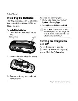 Preview for 8 page of Garmin Oregon Series Owner'S Manual