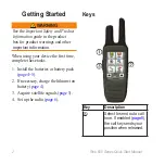 Preview for 2 page of Garmin Rino 655t Quick Start Manual