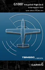 Garmin SOCATA TBM850 Cockpit Reference Manual preview