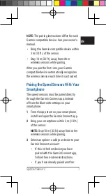 Preview for 8 page of Garmin SPEED SENSOR 2 Quick Start Manual