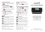 Garmin VHF 200 Series Quick Reference Manual preview