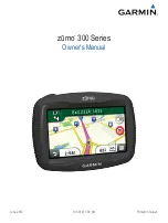 Garmin zumo 350LM Owner'S Manual preview