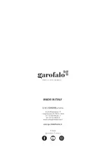 Preview for 24 page of garofalo WOODY 200 User Manual