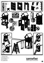 Preview for 8 page of gartenpirat Spielturm Premium L GP1122 Assembly Instruction Manual