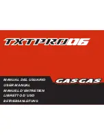 GAS GAS TXT PRO - 2006 User Manual preview