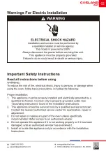 Preview for 3 page of GASLAND chef Pro Series Instruction Manual