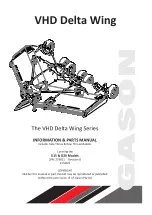 Gason VHD Delta Wing D15 Manual preview