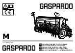 Gaspardo M Use And Maintenance / Spare Parts preview