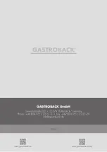 Preview for 33 page of Gastroback DESIGN SMOOTHIE MAKER MIX & GO Instruction Manual