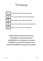 Preview for 1 page of Gastrodomus AV8C Installation, Operating And Maintenance Manual