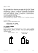 Preview for 11 page of Gastrodomus AV8C Installation, Operating And Maintenance Manual