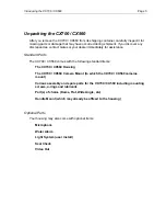 Preview for 5 page of Gates CX700 Setup, Use And Care Manual