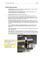 Preview for 10 page of Gates CX700 Setup, Use And Care Manual