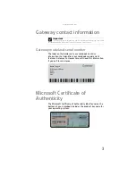 Предварительный просмотр 11 страницы Gateway 200E Reference Manual