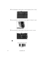 Предварительный просмотр 2 страницы Gateway 610S Setting Up