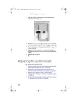 Предварительный просмотр 64 страницы Gateway E-Series Reference Manual