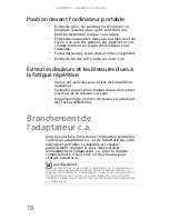 Preview for 26 page of Gateway MD26 Manual Du Matériel