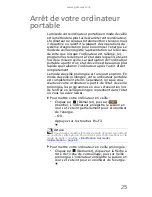 Preview for 33 page of Gateway MD26 Manual Du Matériel