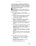 Preview for 73 page of Gateway MD26 Manual Du Matériel