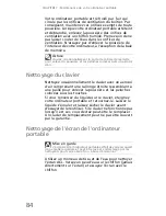 Preview for 92 page of Gateway MD26 Manual Du Matériel