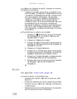 Preview for 128 page of Gateway MD26 Manual Du Matériel