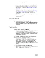 Preview for 137 page of Gateway MD26 Manual Du Matériel