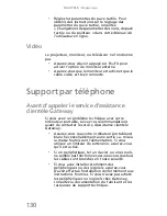 Preview for 138 page of Gateway MD26 Manual Du Matériel