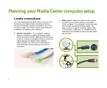 Предварительный просмотр 4 страницы Gateway Media Center User Manual