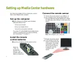 Предварительный просмотр 8 страницы Gateway Media Center User Manual