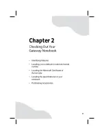 Preview for 15 page of Gateway Notebook User Manual