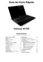 Предварительный просмотр 121 страницы Gateway NV76R Quick Start Manual