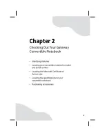 Предварительный просмотр 15 страницы Gateway T2330 - C-141x Convertable Tablet PC User Manual