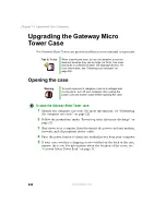 Предварительный просмотр 250 страницы Gateway Tower User Manual