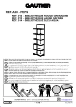 Gautier A20-010 Assembly Instructions Manual preview