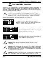 Preview for 3 page of GBC Arctic Titan 165 Manual