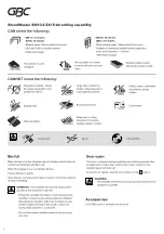 Предварительный просмотр 6 страницы GBC SHREDMASTER SX15-06 Start Here Manual